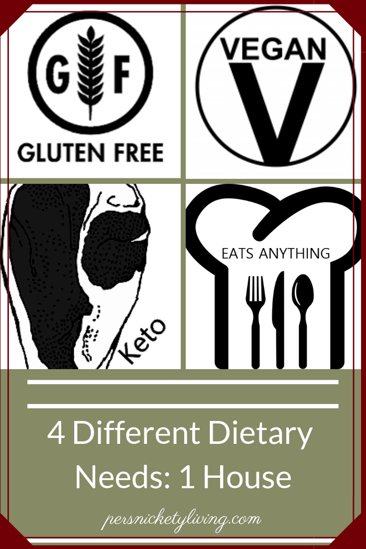 Different dietary needs in 1 house