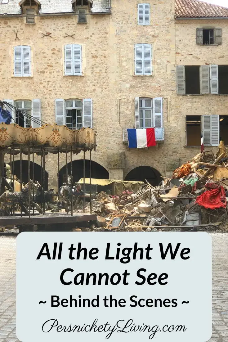 Pin for All the Light We Cannot See Behind the scenes blog post