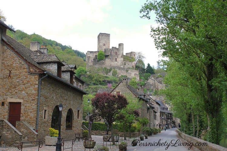 Beautiful village of Belcastel in Aveyron France