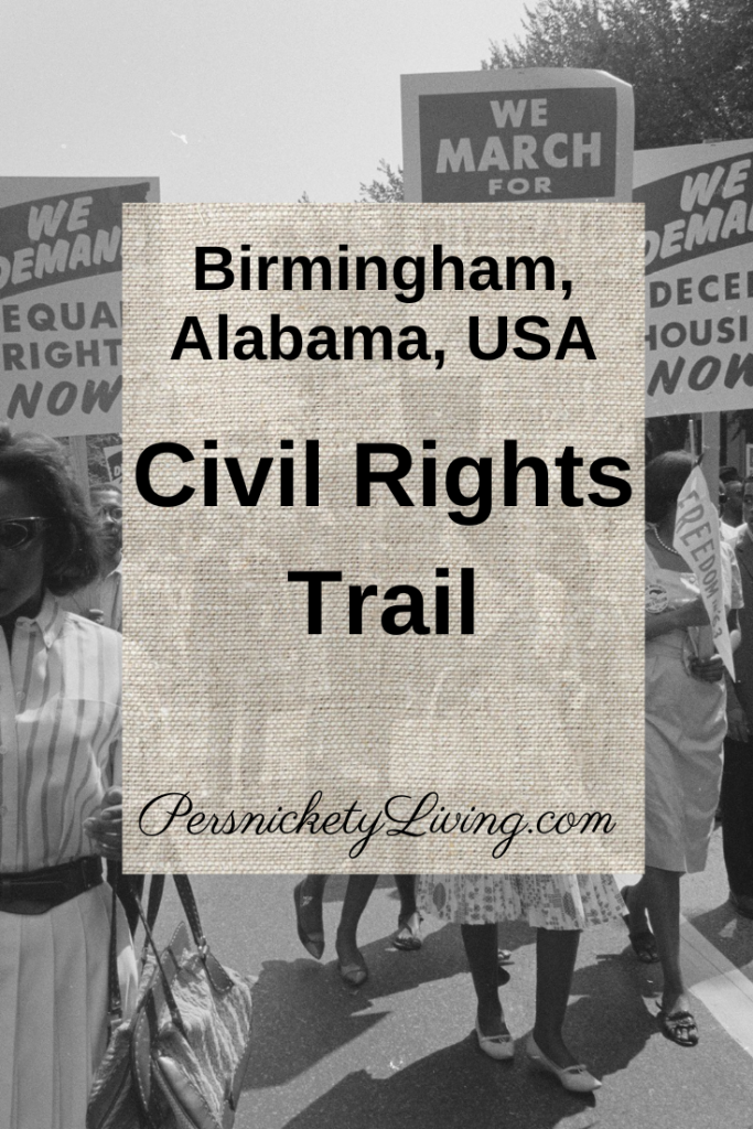 Pinterest Pin Civil Rights Trail Birmingham Alabama