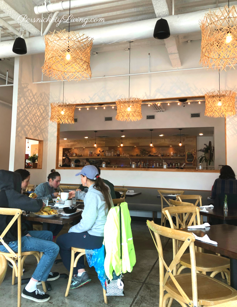 Citizen Eatery Interior vegan restaurant in austin texas
