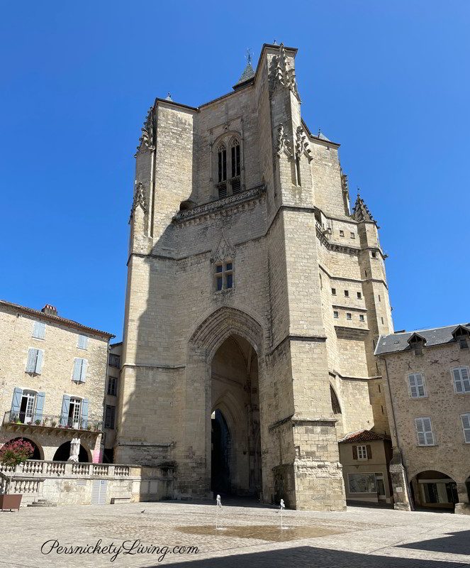 Cathedral in Villefranche de Rouergue