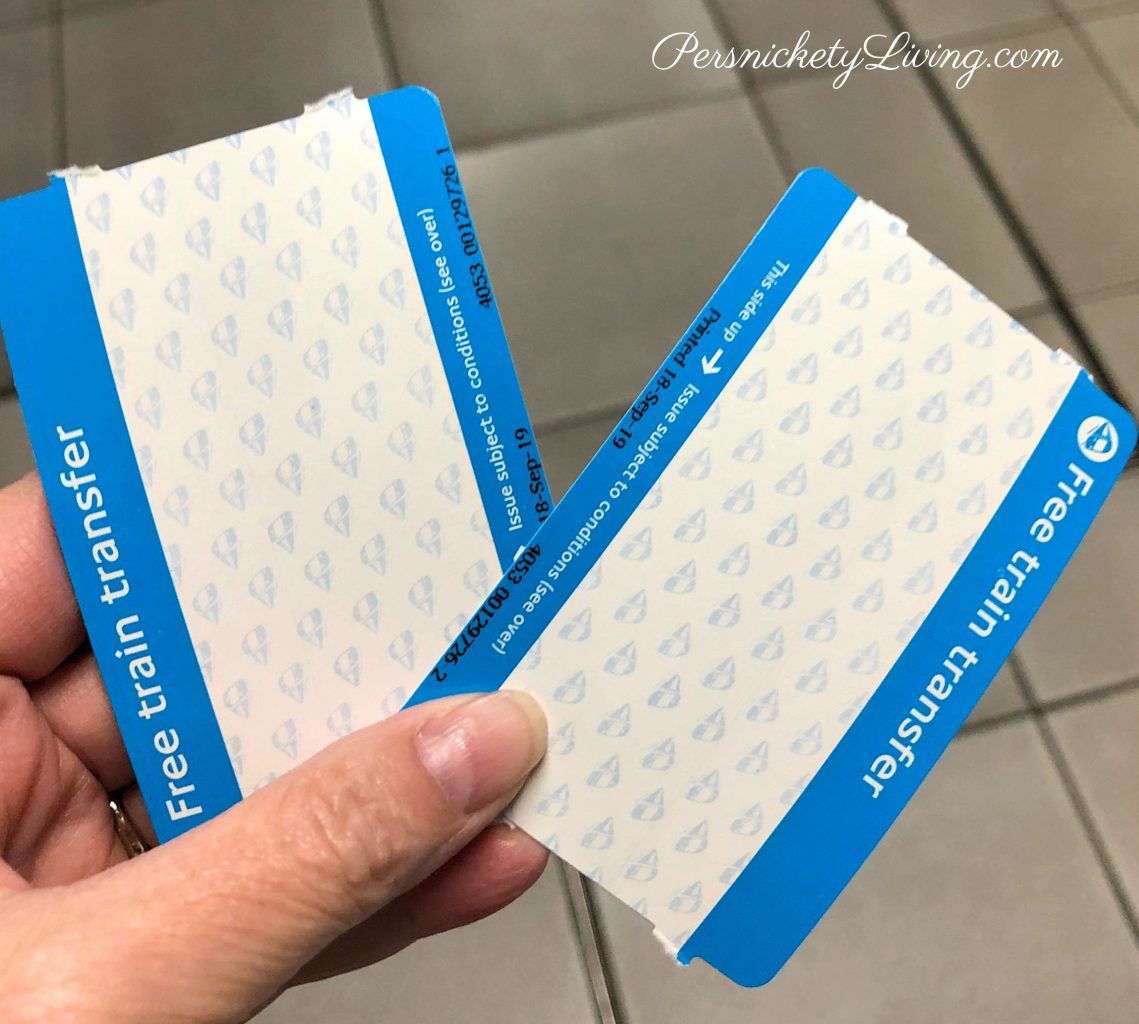 Free Terminal Transfer Ticket