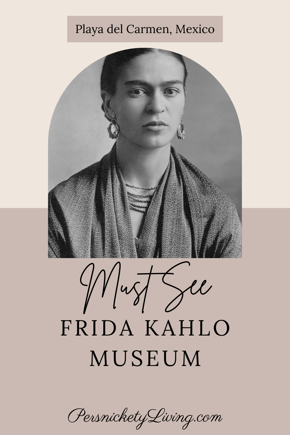 Frida Kahlo Museum Playa del Carmen Mexico Pin 2
