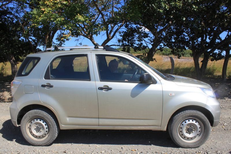Our 4x4 Rental Car in Costa Rica