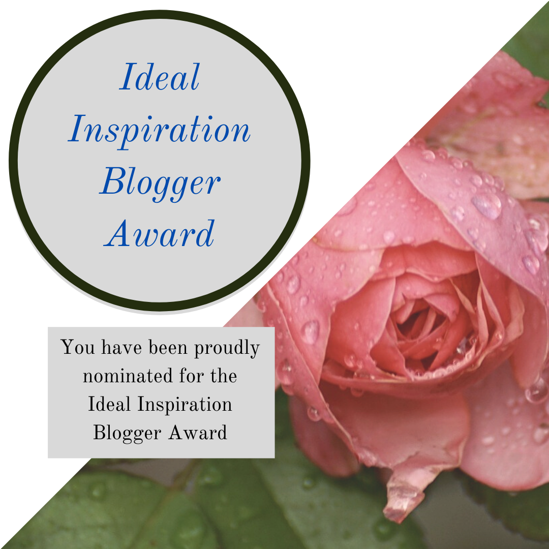 Ideal inspiration blogger award logo