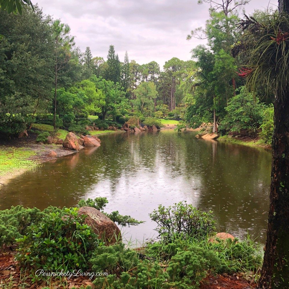 Lake Japanese Garden in Florida