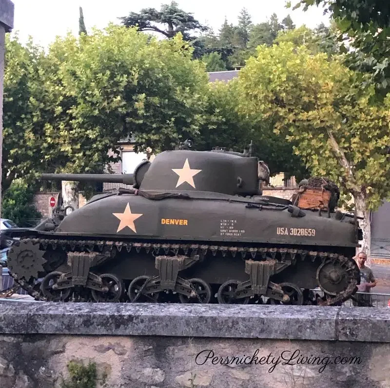 Movie prop US tank from world war 2
