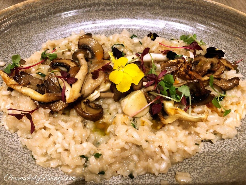 Vegan Mushroom Risotto Urban Brasserie