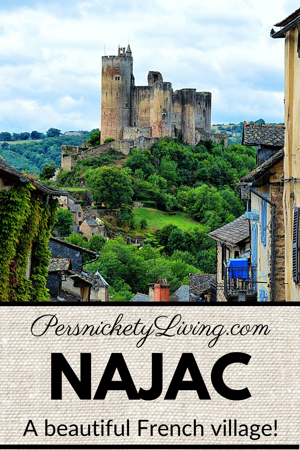Najac is one of the most beautiful villages in France