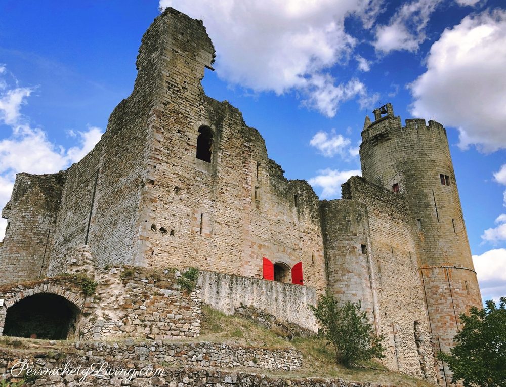 Najac Castle Ruins Exterior
