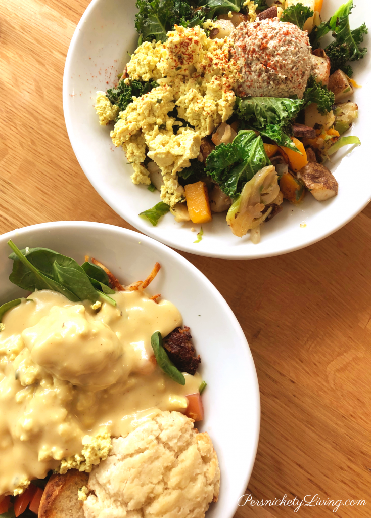 Vegan Hashtastic & Full Mess at Off the Griddle