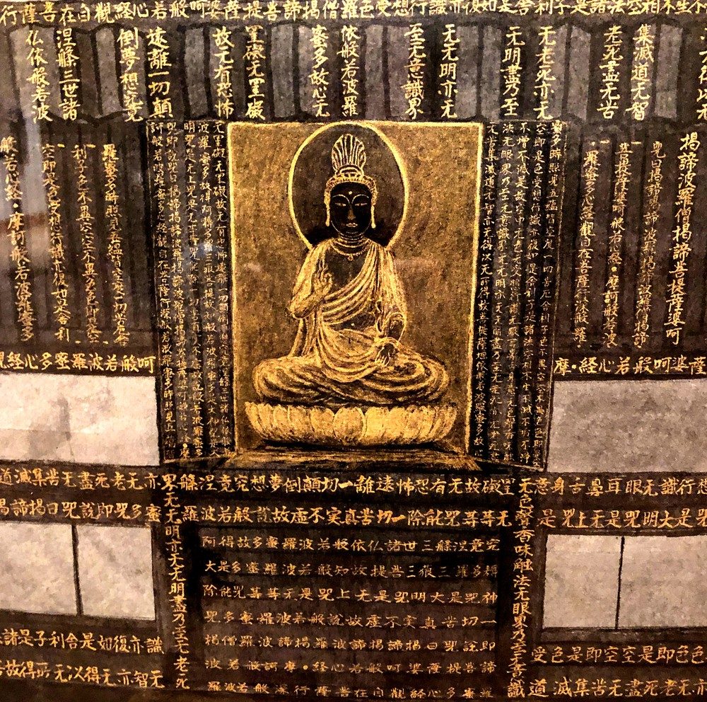 Gold Buddha in Pagoda