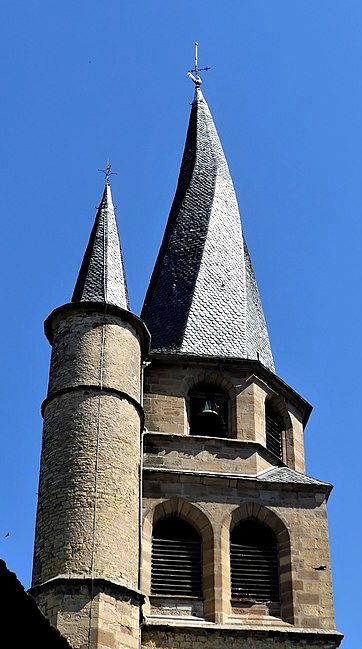 twisted church spire