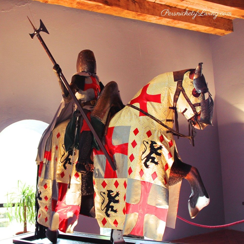 Templar Knight on horseback