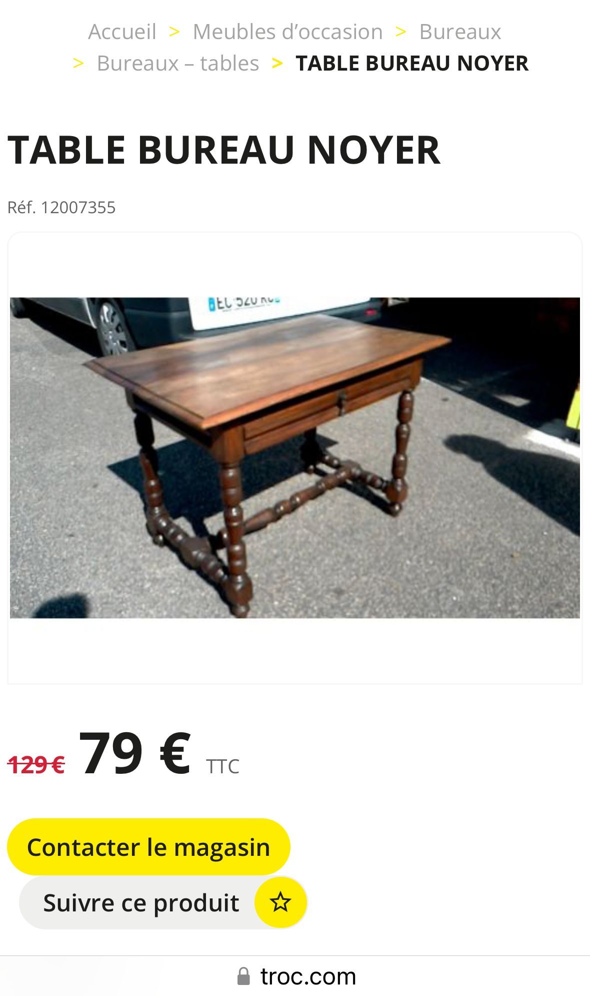 troc.com thrift store in france online shopping